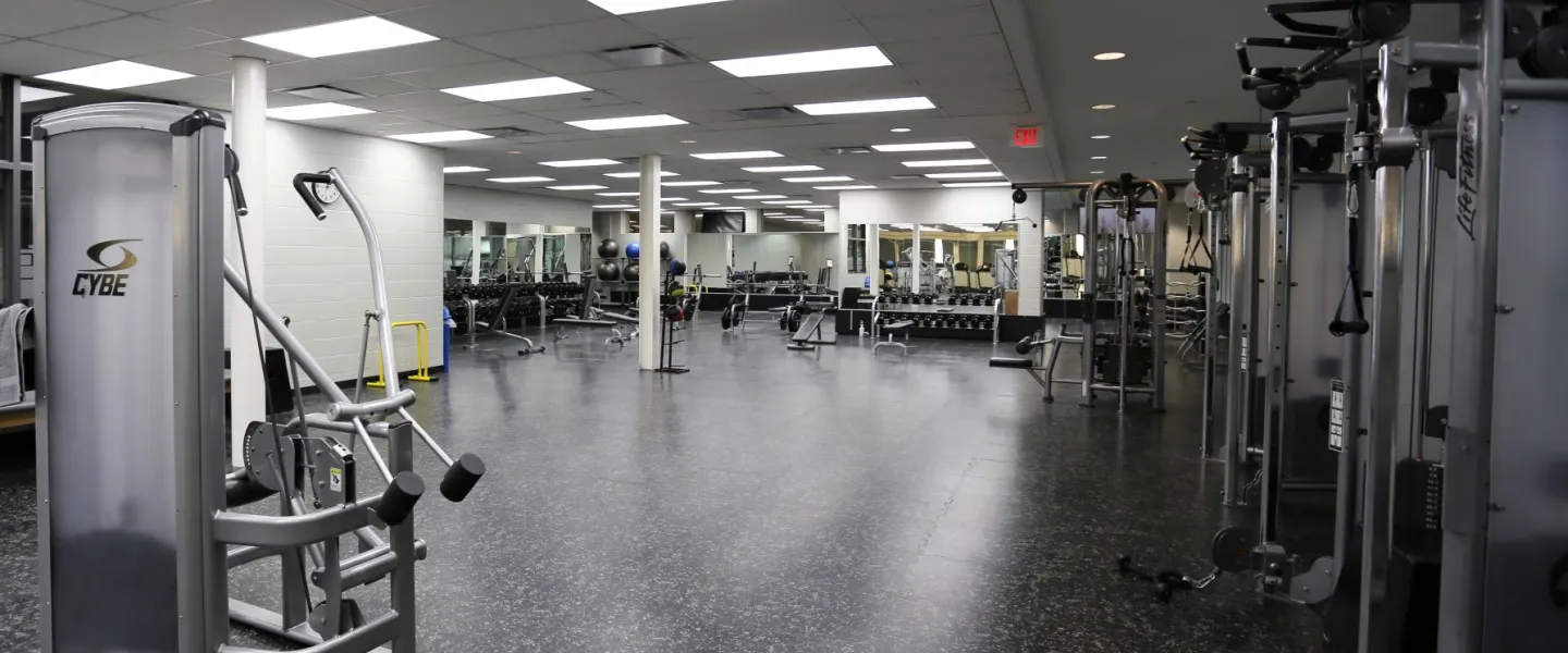 Strength Training equipment and free weights